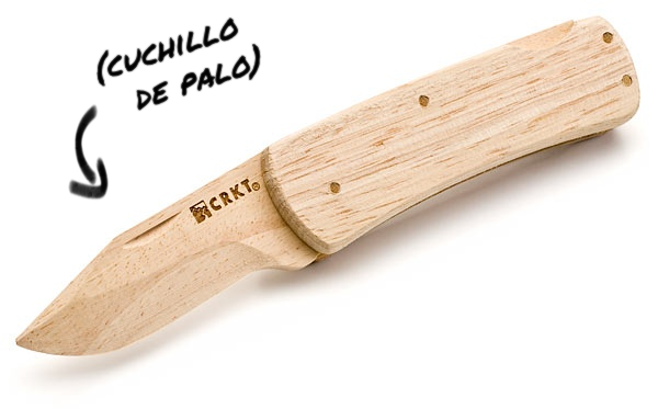 Cuchillo de palo